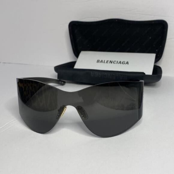💯- New  - BALENCIAGA BB0122S 004 - AS SEEN ON KIM KARDASHIAN - Picture 14 of 15